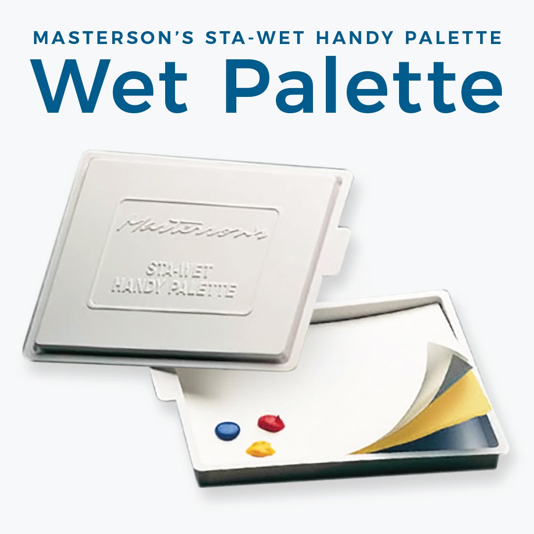 MASTERSON Sta-Wet Artist Sealed Palette
