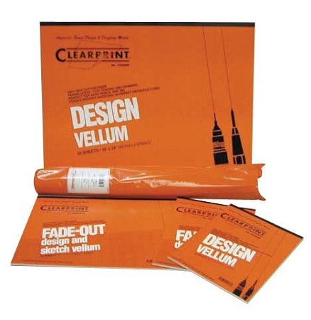 Clearprint Vellum Sheets, Pads, & Rolls at New River Art & Fiber
