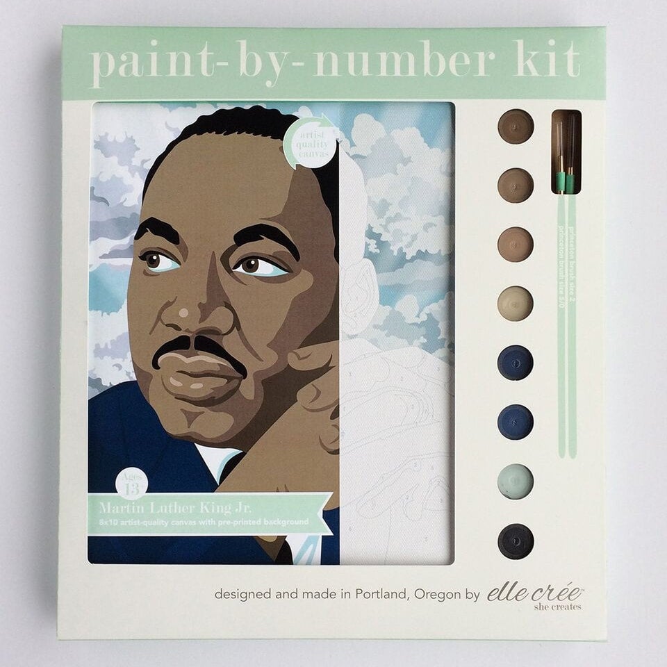 Elle Crée (she creates) Paint-by-Number Kits — Art Department LLC